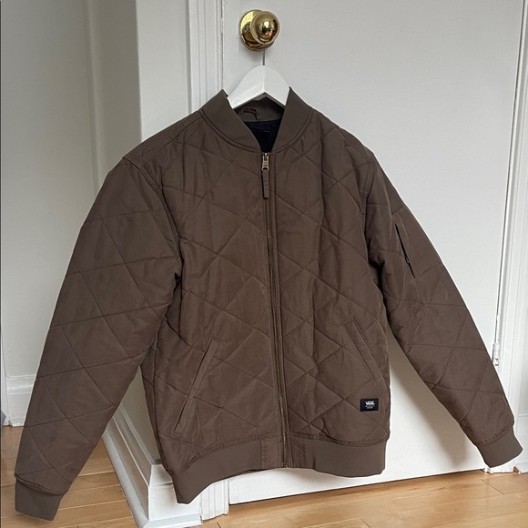 Vans Other - Men's Army Green Quilted Jacket